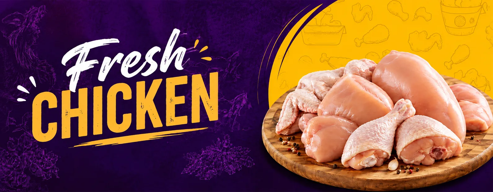 Fresh chicken