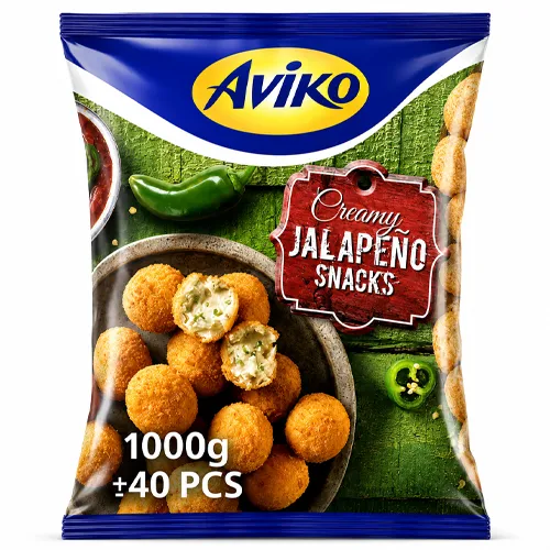 Aviko Creamy Jalapeno Snacks 1000g