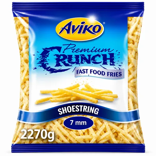 Aviko Premium Crunch Fast Food Fries Shoestring 7mm 2270g