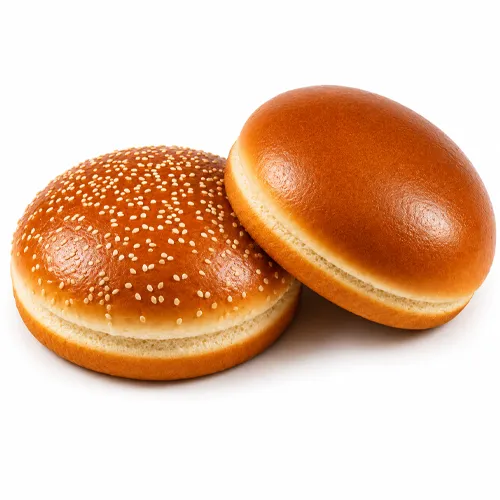 KB Food Services frozen Brioche Buns, plain and sesame topped