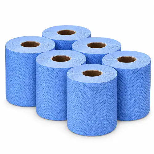 Blue Centrefeed Rolls 6 Pack