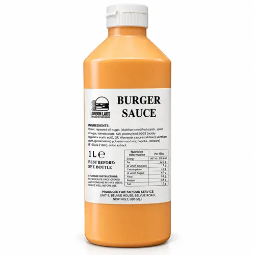 London Lads Burger Sauce 1 L