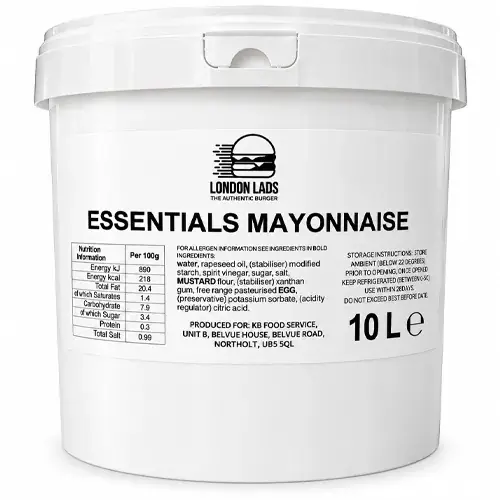 London Lads Essentials Mayonnaise 10 L