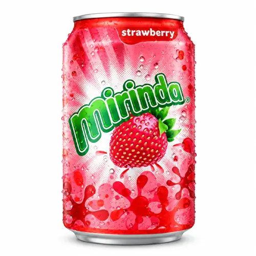 Mirinda Strawberry Can (24x330ml)