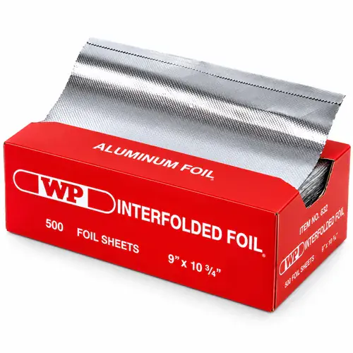 Pop Up Foil Burger Sheets (300mm x 273mm) (1 x 500)