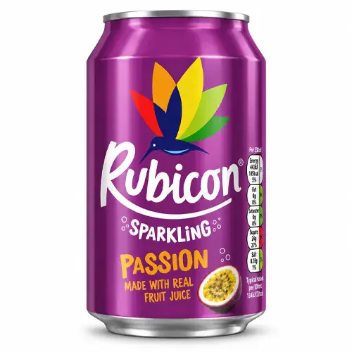 Rubicon Sparkling Passion Can (330ml)