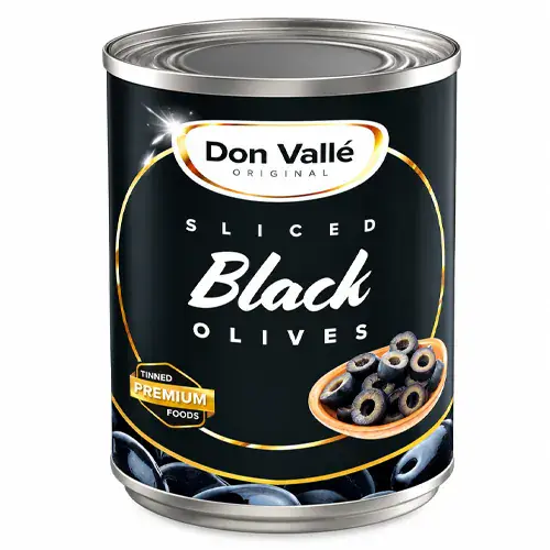Sliced Black Olives 1 X 3Kg